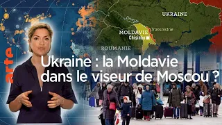 Ukraine : la Moldavie dans le viseur de Moscou  ? -  Le Dessous des cartes - L’essentiel | ARTE