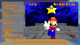 SSRM2018 - Super Mario Star Road 80 Star by Spaceman64