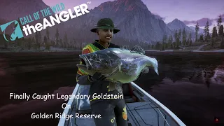 Call Of The Wild The Angler  -  Finally Caught Legendary Goldstein On Golden Ridge Reserve