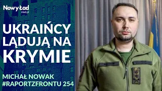 PODSUMOWANIE 547. dnia wojny+MAPY. Ukraiński desant na Krym. | Raport z Frontu odc. 254