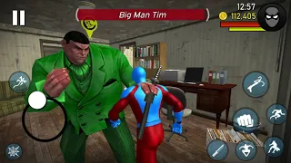 Süper Kahraman Örümcek Adam Oyunu Oynanış - Power Spider Hero Game Spiderman New - Android Gameplay