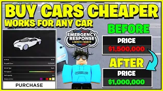 How to get ANY VEHICLE for a CHEAPER PRICE in ERLC! (Emergency Response Liberty County)