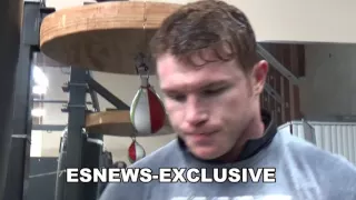 Canelo killing the speedbag ready to ko smith EsNews Boxing