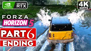 FORZA HORIZON 5 ENDING Gameplay Walkthrough Part 6 [4K 60FPS RAY TRACING PC] - No Commentary