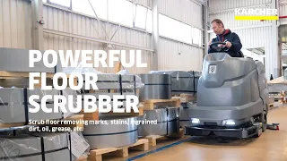 Kärcher B200 R & B150 R - Ride On Scrubber Drier | Unbeatable Cleaning Performance