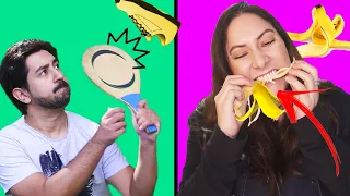 COMI CASCA DE BANANA | Maneiras ERRADAS de Fazer as Coisas Certas #2