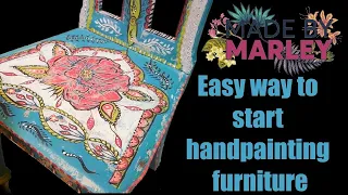The easy way to start handpainting furniture