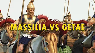 Massilia vs Getae - Multiplayer Battle -  Total War Rome 2