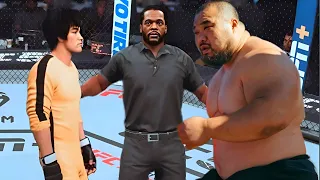 PS5| Bruce Lee vs. Gloomy Asian Strongman (EA Sports UFC 5)