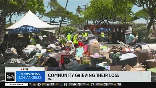 Maui community grieving loss after wildfires