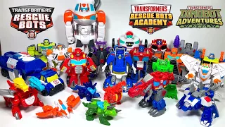 Transformers Rescue Bots Magic Part 9! Watch Optimus Prime, Megatron, Salvage, and more Transform!