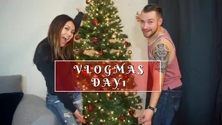 Setting Up Our Christmas Tree 2017!! Vlogmas: Day 1 ♥ | itsforeverCLO