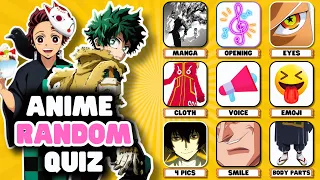 45 Anime Random Quiz 🕹️🌟 | The Ultimate Anime Quiz 🏆 ARE YOU READY? 🔥