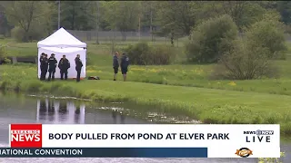 Body pulled from Elver Park retention pond