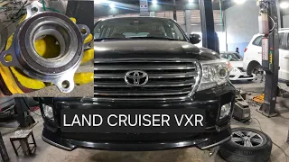 замена подшипника передней ступицы ... toyota Land Cruiser VXR 2008-2015 #подвеска #ходовая