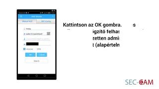 Sec-CAM Tudástár - xmeye telepítése, mobil elérés beállítás megfigyelőrendszer, xmeye, Android