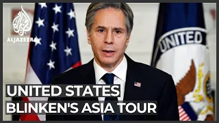 China, North Korea top agenda as Blinken begins first Asian tour
