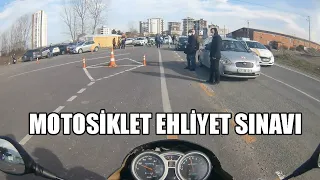 En Güncel Motosiklet Ehliyeti Sınavı /SAMSUN