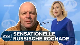 RUSSLAND: Armee hat NICHT den Auftrag, "die aktuelle ukrainische Regierung zu stürzen" | WELT Thema