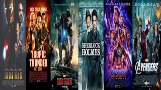 Robert downey jr. all flop and hit movie list | Robert downey jr. all movie verdict 2023