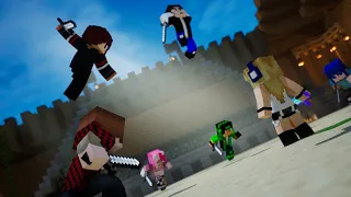 Minecraft Style Song and Animation / Girls Know How To Fight REMIX / Defenders Of Dimensions Ep 1