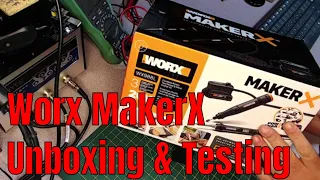 Tool Tuesday - Worx MakerX unboxing & testing