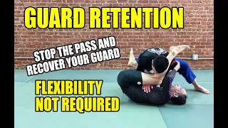 Guard Retention: Using the High Leg to Deny the Guard Pass (No Gi BJJ / Submission Grappling)