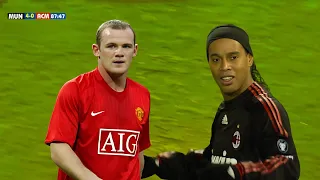 Ronaldinho will never forget Wayne ROONEY humiliation on this day