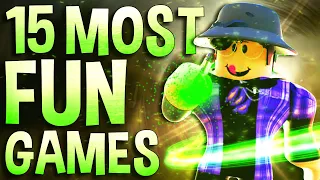 Top 15 Most Fun Roblox Games to play when your bored