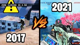 Evolution of Apex Legends - From 2017 to 2021