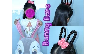 Easter Bunny Ear Hairstyle Tutorial | Crazy Hair # 1