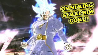 NEW OMNI KING SERAPHIM GOKU FINAL FORM [Rising Fist Fan Series Design]! Dragon Ball Xenoverse 2 Mods