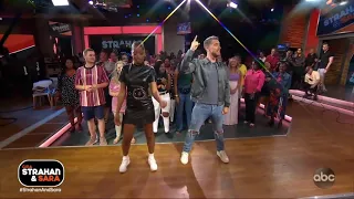 Lance Bass Shows Keke The NSYNC 'Bye Bye Bye' Dance