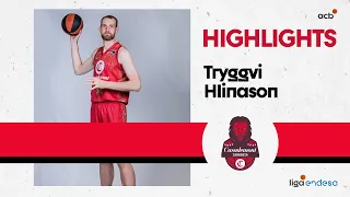 TRYGGVI HLINASON becomes big in the painting | Liga Endesa 2022-23