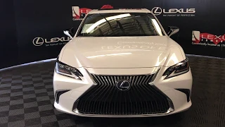 White 2019 Lexus ES Luxury Package Review Edmonton Alberta - Lexus of Edmonton