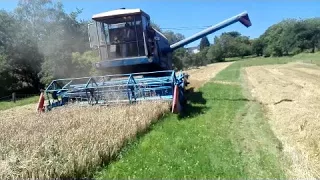 Žně 2017,Zetor 7745,E-512.Plechová kavalérie(Voďerady)