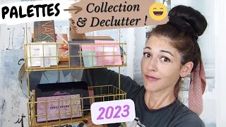 Palettes Collection / Declutter 2023 : Grand tri makeup avant le déménagement !!