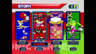 Sonic Heroes Team Select Chant (ENG/JP Comparison)