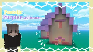 Pastelic Purple Playhouse|Kawaii Guides💖🍬|Honeybee🍯 |Speedbuild