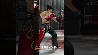 Jin Kazama Tekken 3 to Tekken 8 Comparison