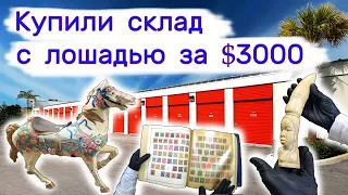 Купили склад с лошадью за $3000. Находки в брошенном контейнере.