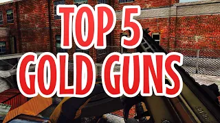 Best gold guns in bullet force