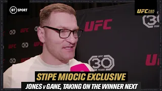 Stipe Miocic Exclusive | Breaking Down Jones v Gane, Taking On The Winner In July 👀 #UFC285