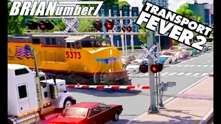 REALISTIC TRAINS in Transport Fever 2!!! (raw sound/no commentary)