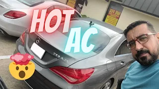 4 Wires cooling fan testing. 2018 Mercedes-Benz CLA 250