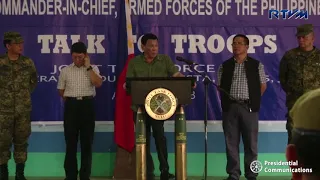 Talk to Troops (Speech) 8/25/2018