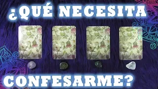 QUÉ NECESITA CONFESARTE? - Tarot Interactivo