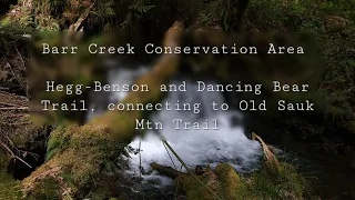 Barr Creek Conservation Area - waterfalls, weird pipes, and  invisible cougars