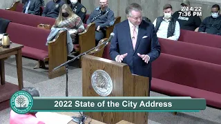2/14/22 City Council Meeting and State of the City Address