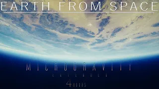 4 Hours of Calm Ambient Music - NASA Footage Earth from Space (Microgravity Extended - Arctic Audio)